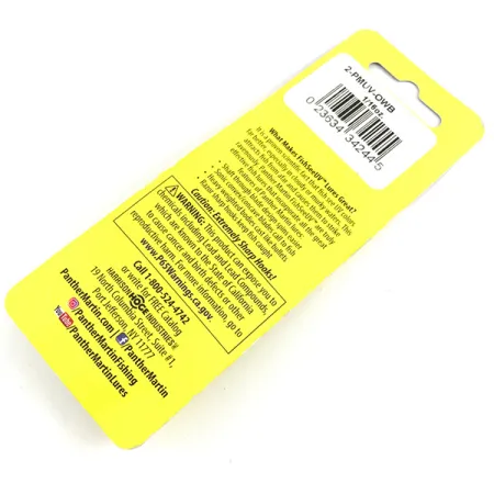 Panther Martin 2 UV Cuiller tournante, Rainbow UV Glow, 2,5g, UV, #4357