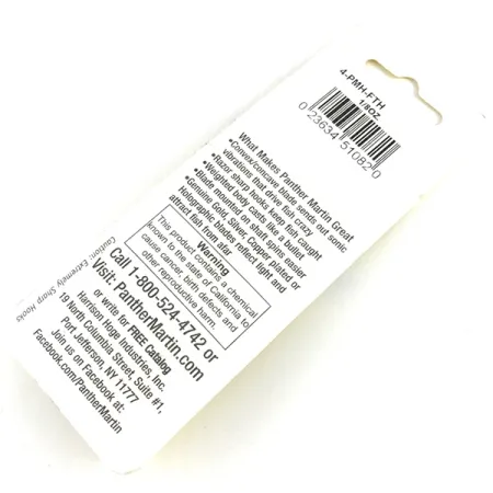 Panther Martin 4 UV Cuillère, Rainbow UV, 4g, Holographique, #4-PMH-FTH