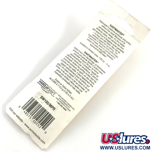 Acme Kastmaster Cuiller, Fire Tiger, 3,5g, Laiton, #SW105/MPR