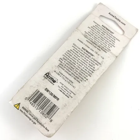 Acme Kastmaster Cuillère, Fire Tiger, 10.5g, Laiton, #4386