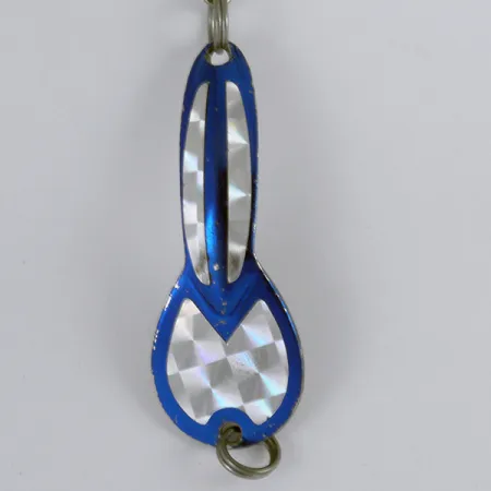 Cuillère Glen Evans Loco 2, Bleu/Hologramme, 7g, Action vive, #4400