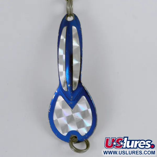 Cuillère Glen Evans Loco 2, Bleu/Hologramme, 7g, Action vive, #4400