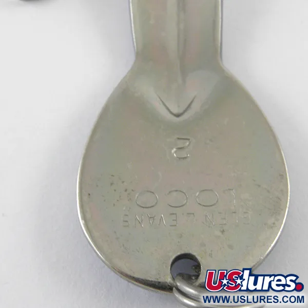 Cuillère Glen Evans Loco 2, Bleu/Hologramme, 7g, Action vive, #4400