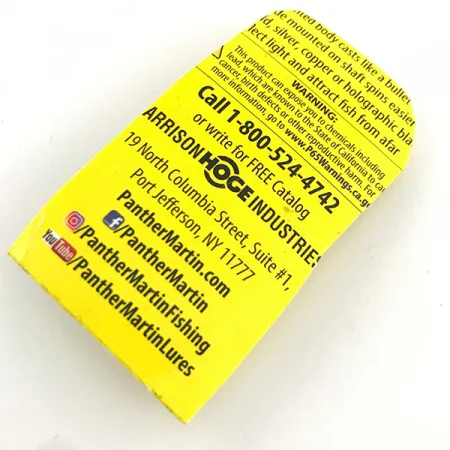 Panther Martin 2 Cuiller, Truite Arc-en-ciel, 2.5g, In-line, #4411