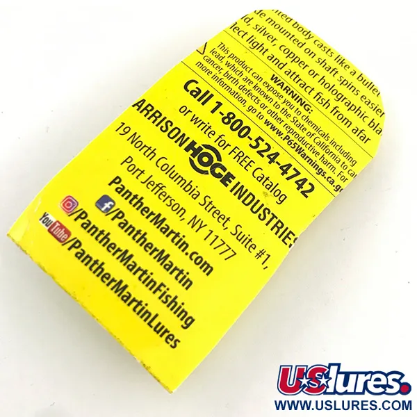 Panther Martin 2 Cuiller, Truite Arc-en-ciel, 2.5g, In-line, #4411