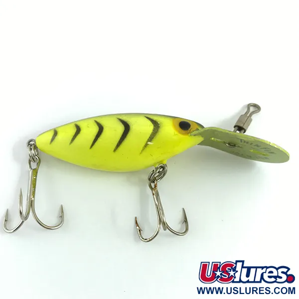 Poisson Nageur Storm Hot'N Tot Thin Fin, Yellow Tiger, 6.5g, #4455