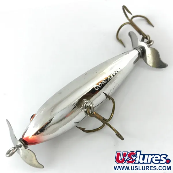 Cotton Cordell CRAZY SHAD Propbait, Silver, 9g, Double Hélice, #4459