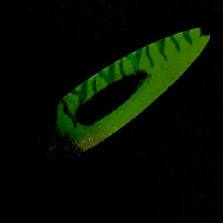 Cuillère Bue Fox Trixee UV Glow, UV-Glow, 12g, Hameçon simple, #4477