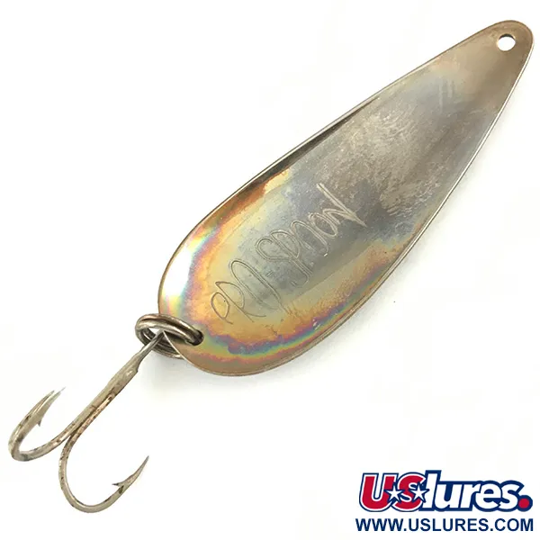 American Sportsman Pro Spoon Cuillère, Leopard / Nickel, 10.5g, #4494