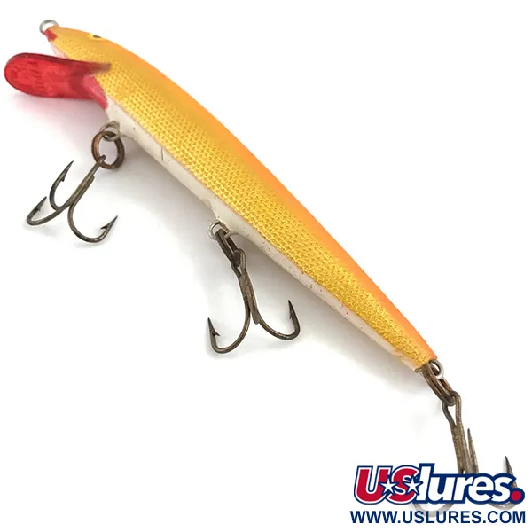 Rapala Original Floater Poisson Nageur, Orange, 5g, Balsa, #4519