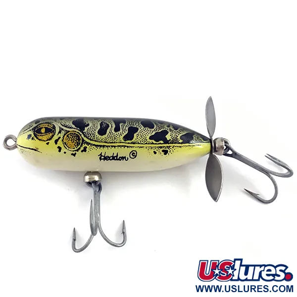 Heddon Torpedo Leurre de Surface, Bullfrog, 9g, Hélice Arrière, #4521
