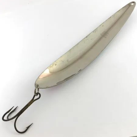 Lucky Strike Canoe Wobbler Cuillère, White Pearl/Nickel, 45g, #4526