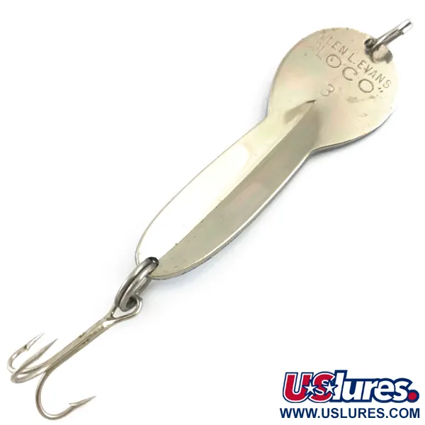 Glen Evans Loco 3 Cuillère, Nickel / Bleu, 17g, Prisme, #4535