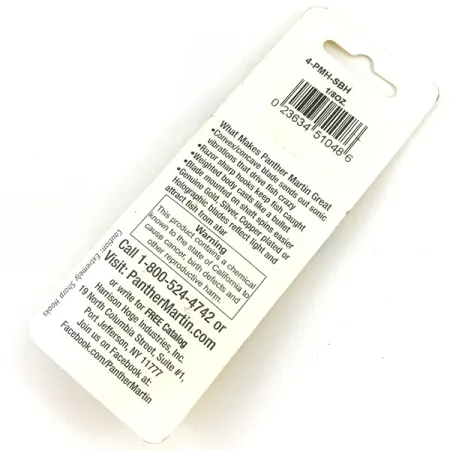 Panther Martin 4 Cuiller, Truite, 4g, holographique, #4541