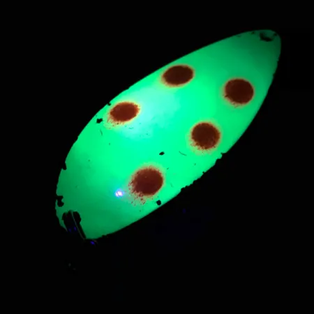 Acme Little Cleo UV Cuillère, Jaune/Rouge/Nickel, 21g, UV, #4562