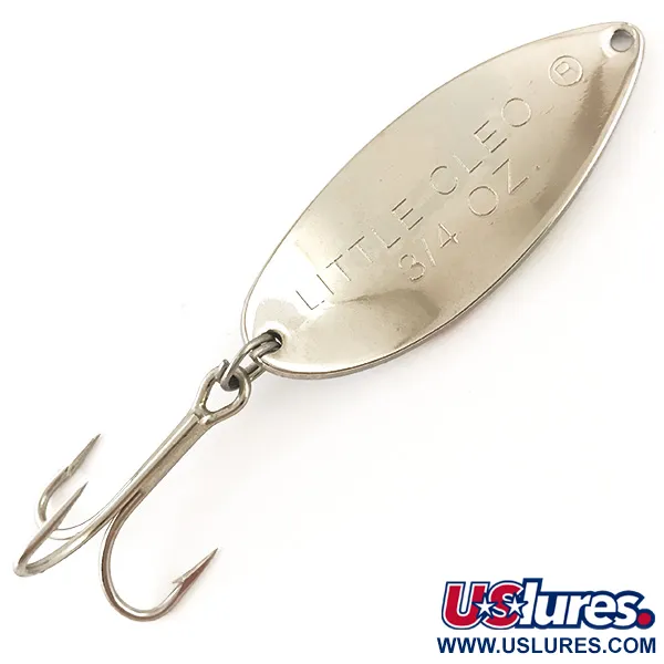 Acme Little Cleo Cuillère, Blanc Perle, 21g, nickelée, #4563