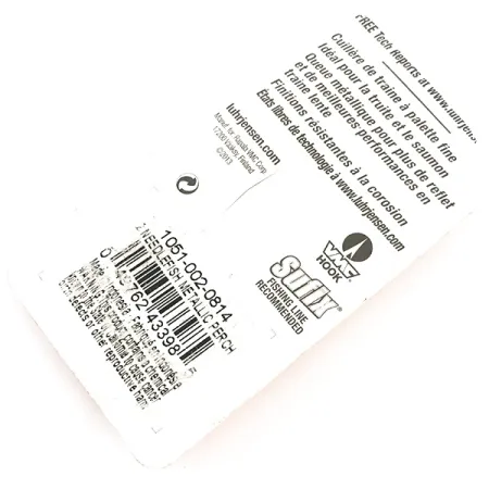 Luhr Jensen Needlefish 2 Cuillère, Fire Tiger, 3g, #5808