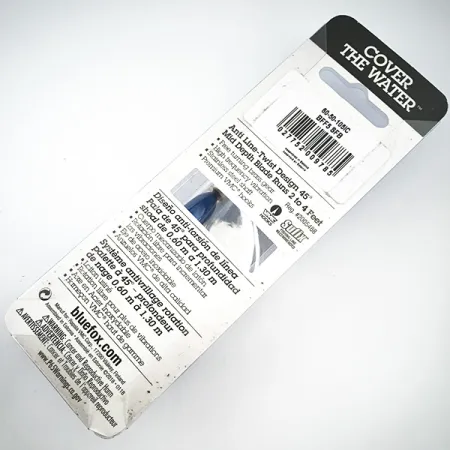 Blue Fox Super Vibrax 5 Cuiller, Argent/Bleu, 13g, Hameçons VMC, #4591