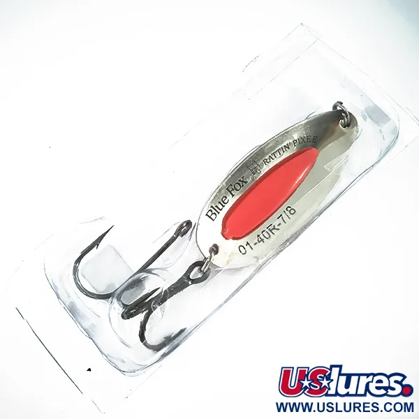 Blue Fox Rattlin Pixee UV Cuillère, Nickel/Rose Fluo, 24g, UV, #4576