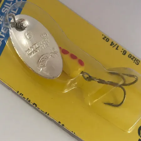 Panther Martin 6 Cuiller, Jaune Rouge, 7g, Palette In-Line, #4581