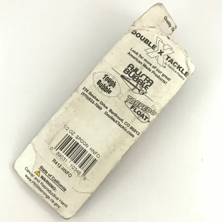 Rainbow Plastics Pot-O-Gold UV Cuillère, Orange, 14g, UV, #4597