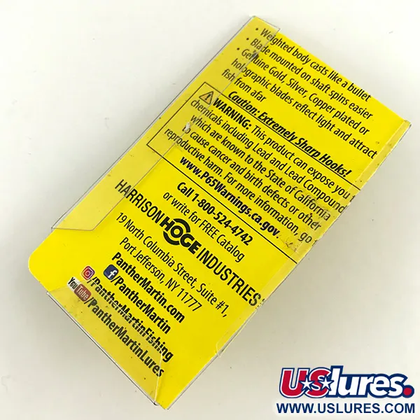 Panther Martin 4 Cuiller, Truite, 4g, Palette Directe, #4601