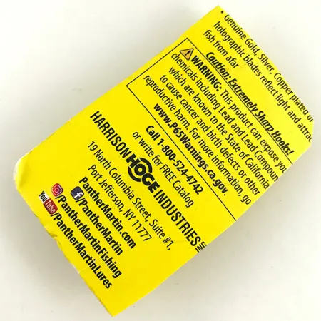 Panther Martin 2 UV Cuiller, Truite, 2,5g, Finition UV, #4603