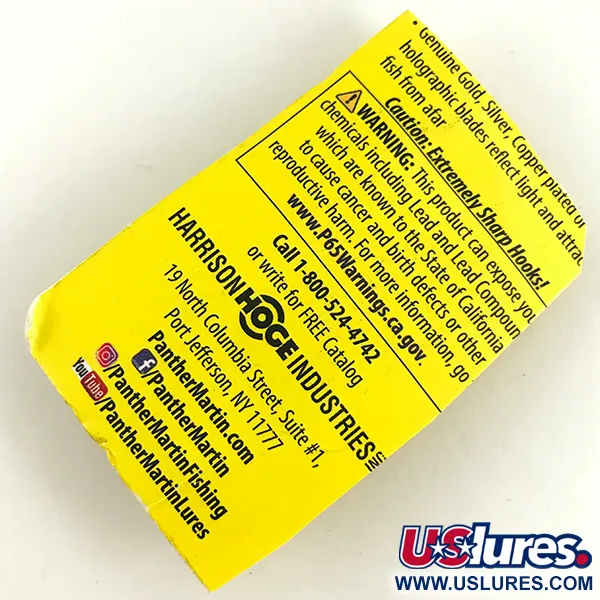 Panther Martin 2 UV Cuiller, Truite, 2,5g, Finition UV, #4603