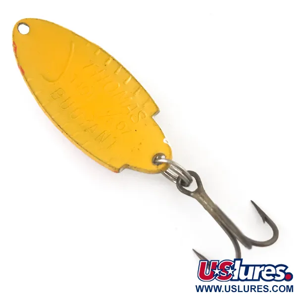 Thomas Buoyant Cuillère, White Trout / Yellow, 5g, USA, #4612