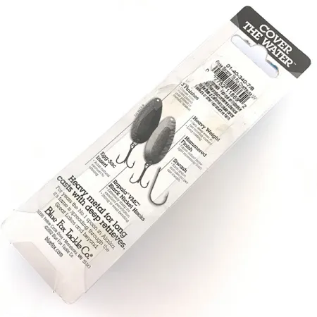 Blue Fox Pixee UV Cuillère, Nickel martelé/Bleu, 24g, UV, #4621