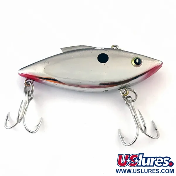 Bill Lewis Rat-L-Trap Lipless Crankbait, Argent, 10g, Vintage, #4622