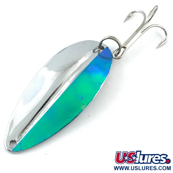 TODDCO Main liner Cuiller, Nickel / Bleu-Vert, 12.5g, #4644