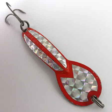 Glen Evans Loco 4 UV Cuillère, Laiton / Rouge UV, 23g, Prisme, #4646