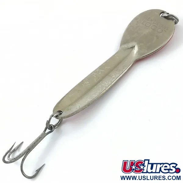 Glen Evans Loco 4 UV Cuillère, Laiton / Rouge UV, 23g, Prisme, #4646