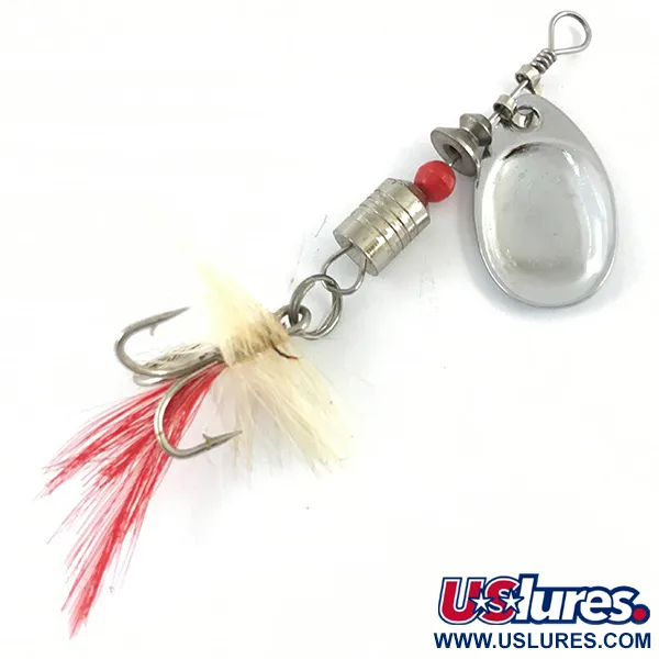 South Bend 4668 Cuillère, Argent, 4g, Triple plumé, #4668