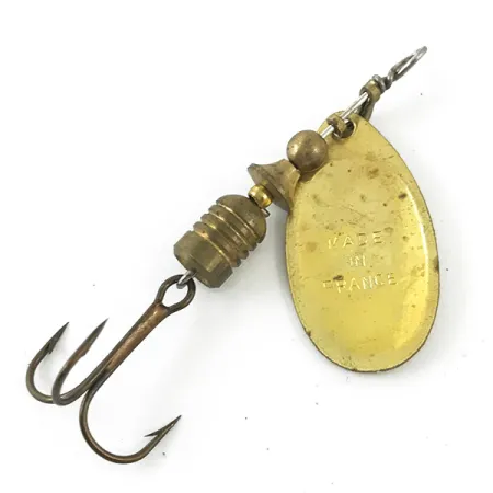 Mepps Aglia 2 (1950s) Cuiller, Or, 4,5g, Modèle de collection, #4671