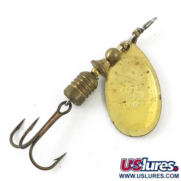 Mepps Aglia 2 (1950s) Cuiller, Or, 4,5g, Modèle de collection, #4671