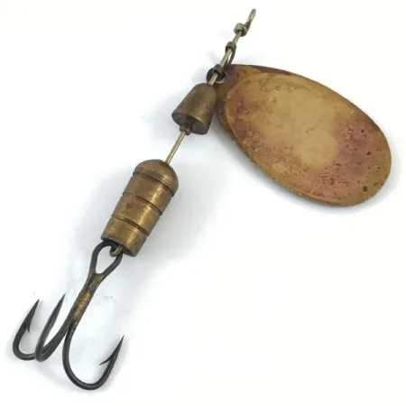 Mepps Aglia 3 (1950s) Cuiller Tournante, Or, 7g, Vintage, #4672