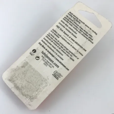 Luhr Jensen Krocodile Die #3 Cuiller, Nickel/Rouge, 10g, #4681