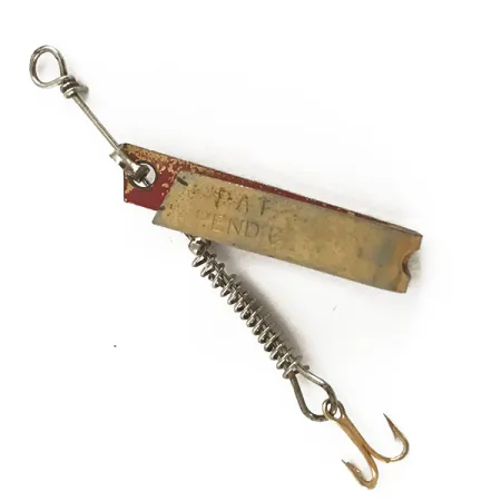 Cuillère South Bend Super Duper 500, Laiton/Rouge, 1,4g, #4684