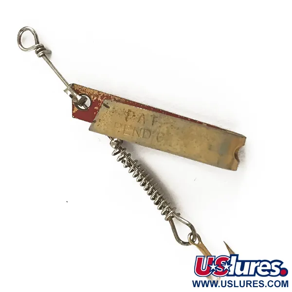 Cuillère South Bend Super Duper 500, Laiton/Rouge, 1,4g, #4684