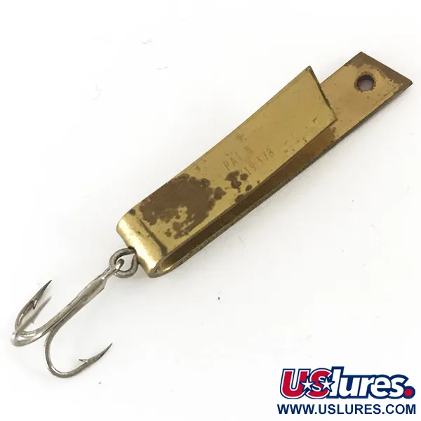 South Bend Super-Duper 503 Cuillère, Laiton / Rouge, 4.3g, USA, #4685