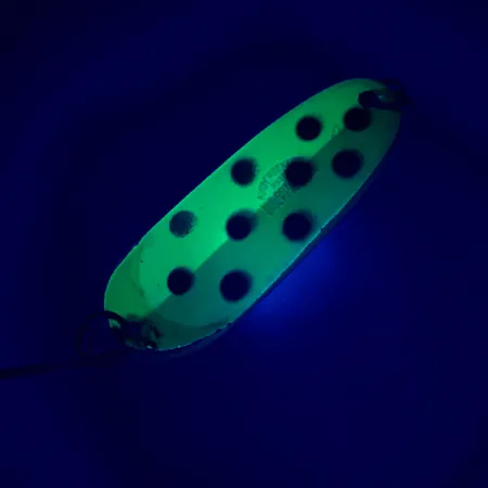 Andy Reekers UV Cuillère de Traîne, Jaune/Vert/Nickel, 7g, UV, #4691