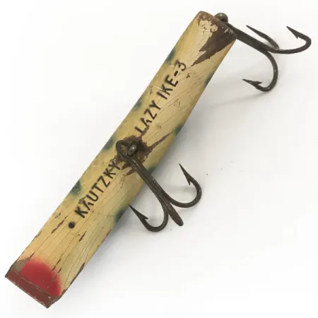 Kautzky Lazy Ike Poisson Nageur, Perche, 7g, Bois Vintage, #4693