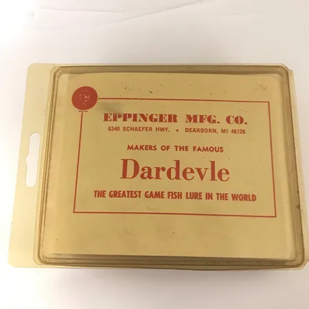 Eppinger Dardevle Kit Cuillères, Rouge/Blanc/Nickel, 28g, #4694