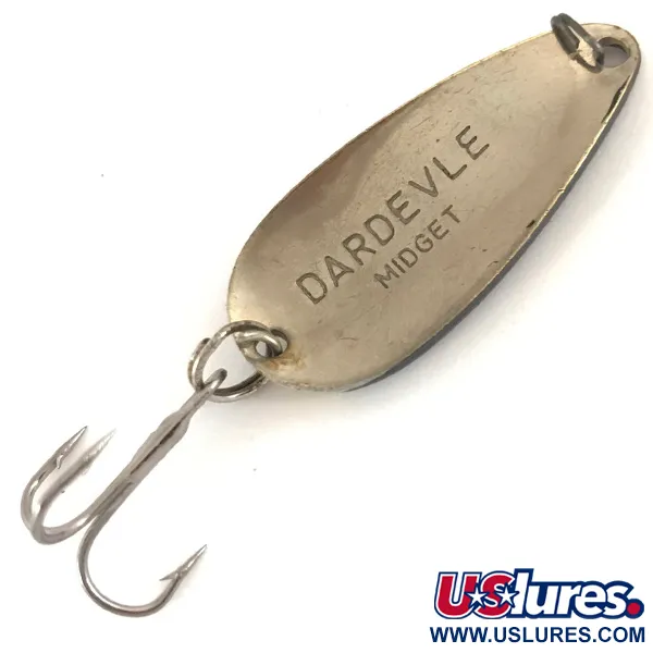 Eppinger Dardevle Midget Cuillère, Noir/Blanc/Nickel, 6g, #4697