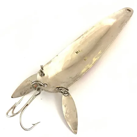 Marathon (with sonic blades) Cuillère, Nickel/Or/Rouge, 17g, #4700