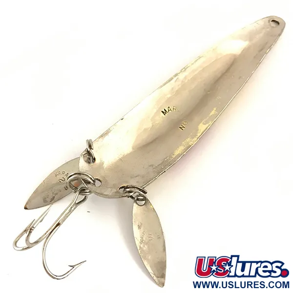 Marathon (with sonic blades) Cuillère, Nickel/Or/Rouge, 17g, #4700