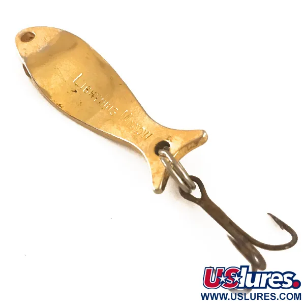 Luhr Jensen Lightning Minnow Cuillère, Or, 5.5g, USA, #4740