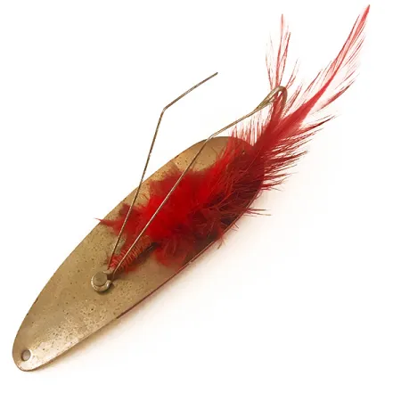 Eppinger Weedless Dardevle Cuillère, Rouge/Blanc, 28g, Anti-herbe, #4744